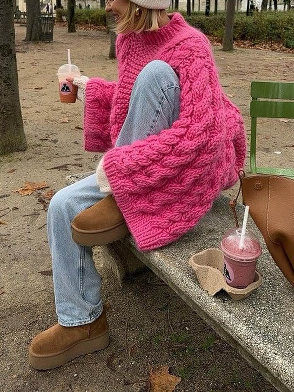 Knit Sweater Hearthside Cable cardigan sweater