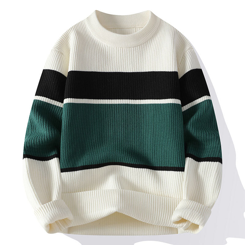 Knit Sweatshirt – Premium Half Turtleneck Pullover