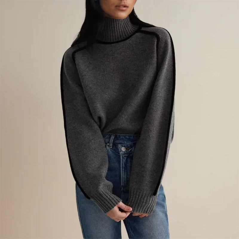 Women’s Turtleneck Sweater – Warm & Stylish for Winter