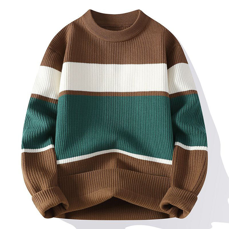 Knit Sweatshirt – Premium Half Turtleneck Pullover