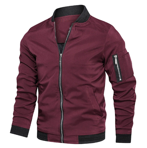 Men's lightweight bomber jacket