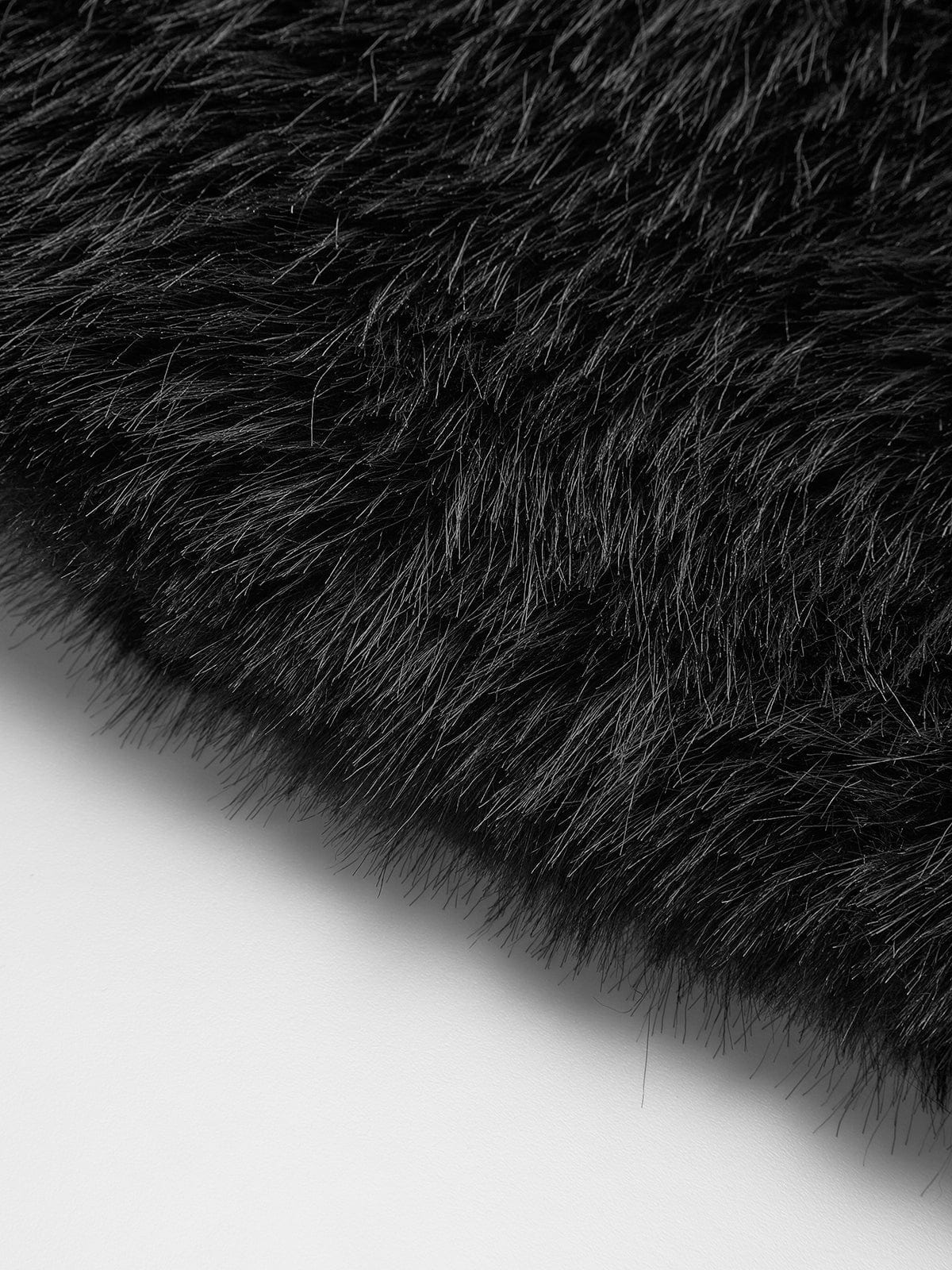 Women's Black Faux Fur Jacket