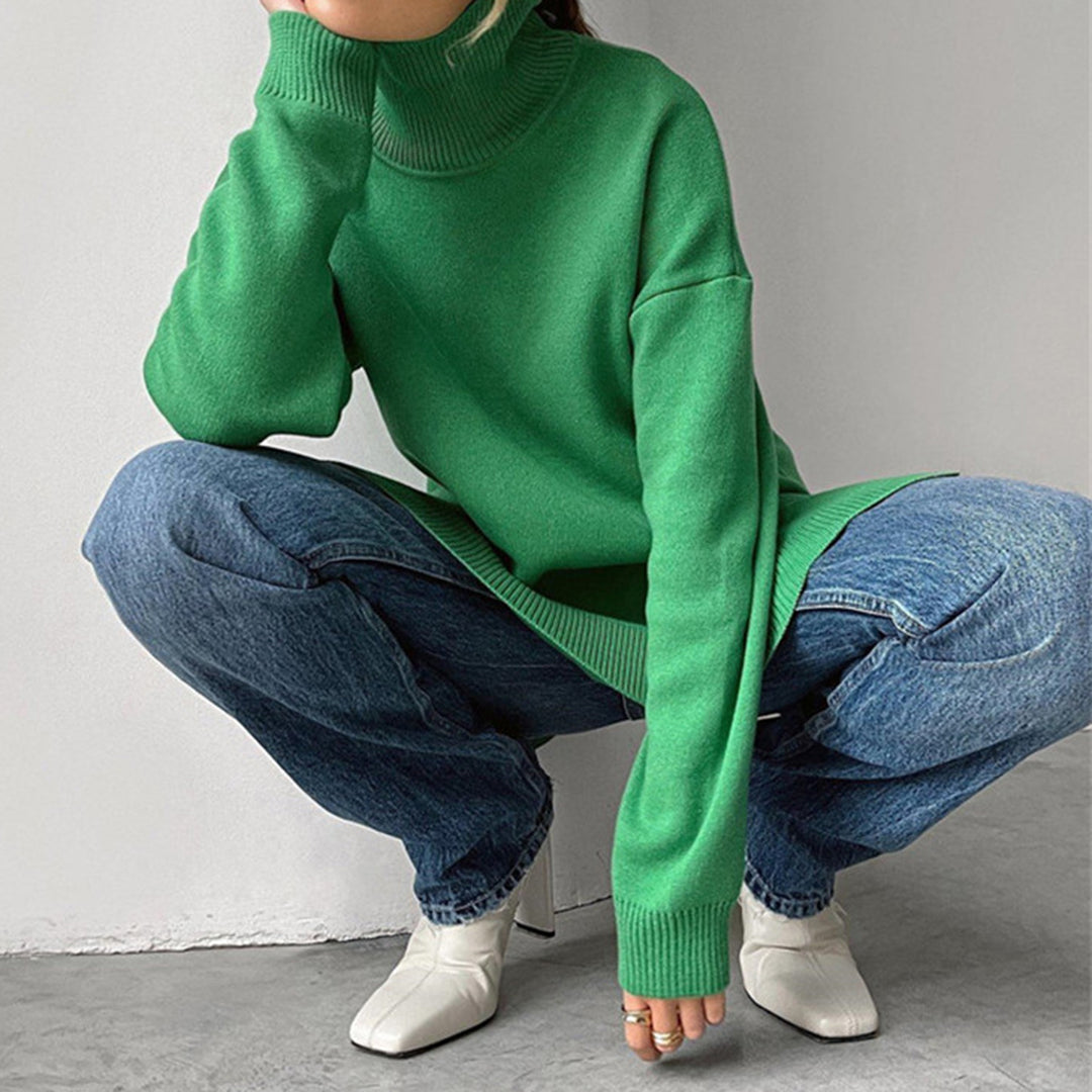 Trendy Side Split Summer Knit