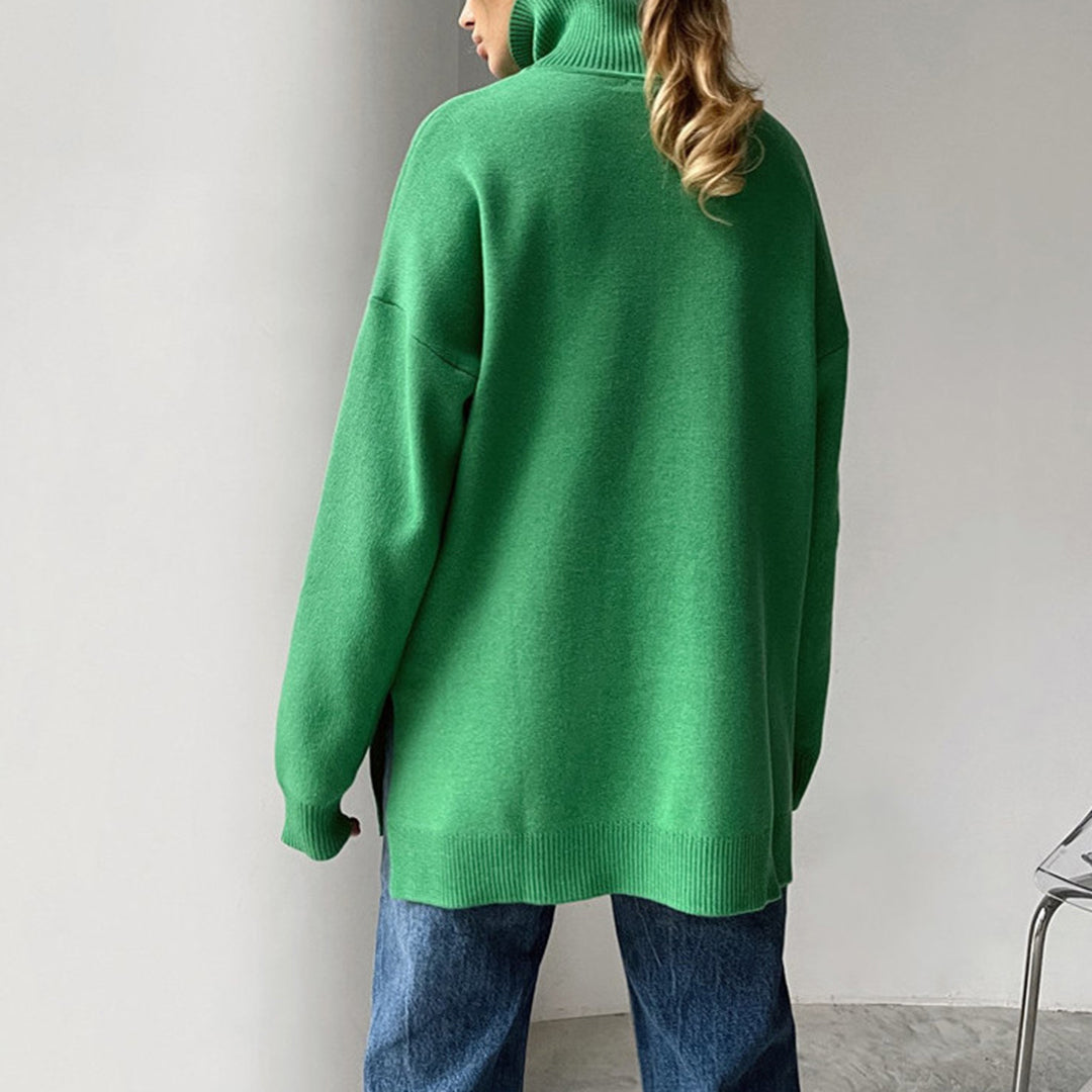Trendy Side Split Summer Knit