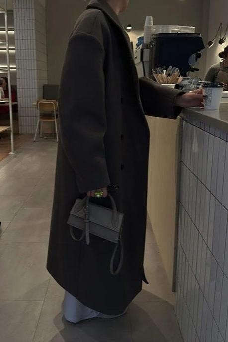 Elegant Oversized Long Coat