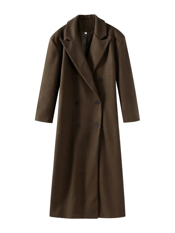 Elegant Oversized Long Coat
