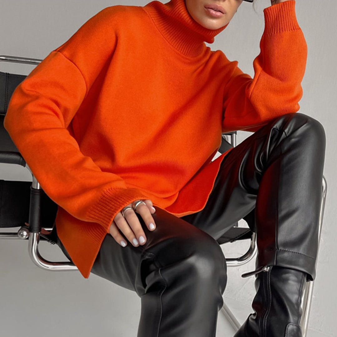 Trendy Side Split Summer Knit