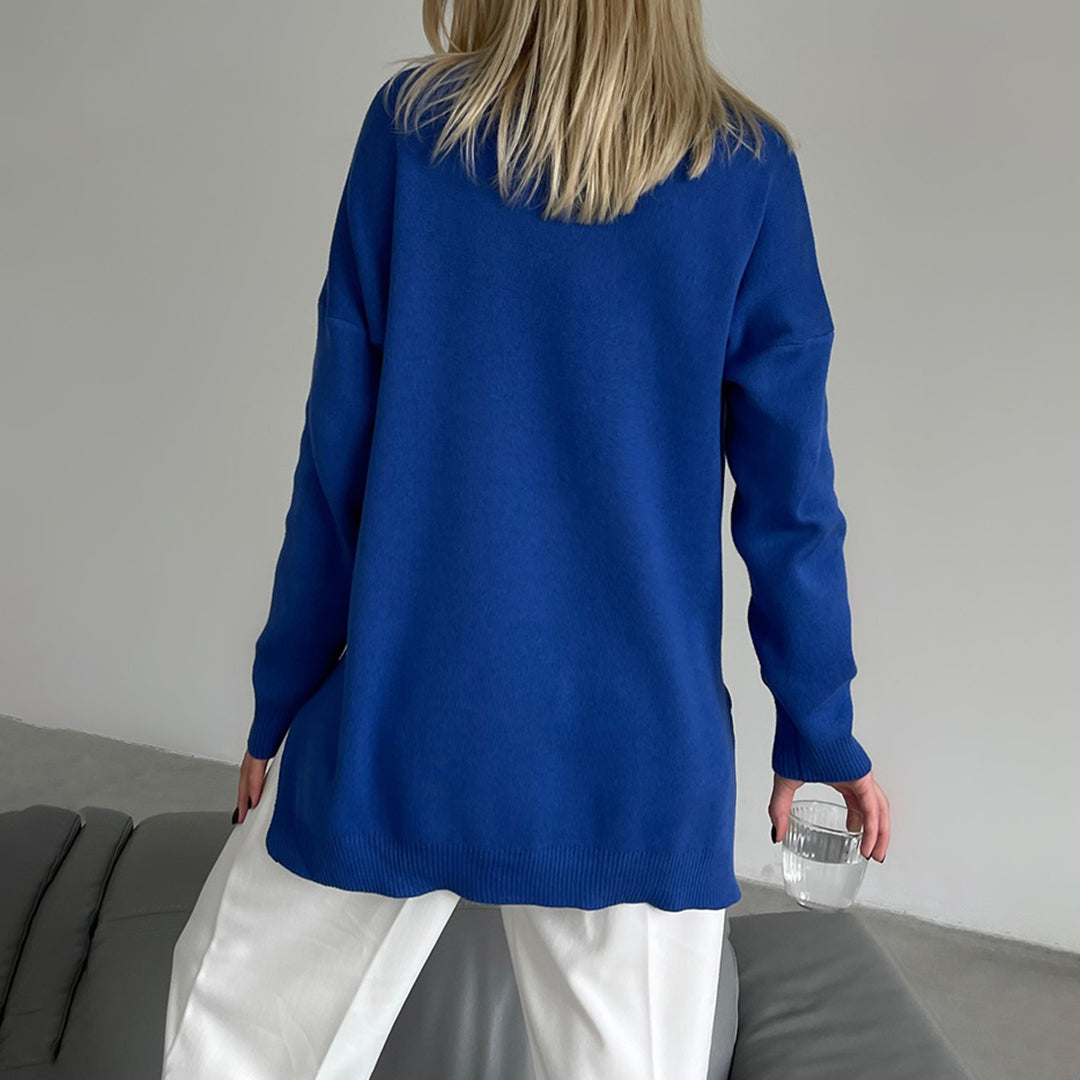 Trendy Side Split Summer Knit