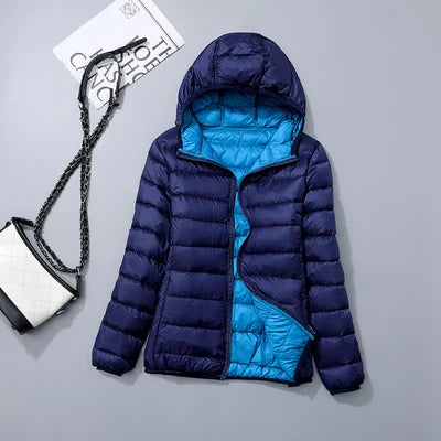 Women's Reversible Winter Down Jacket