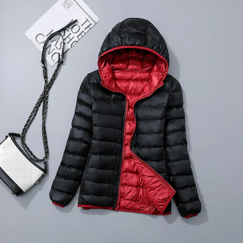 Women's Reversible Winter Down Jacket