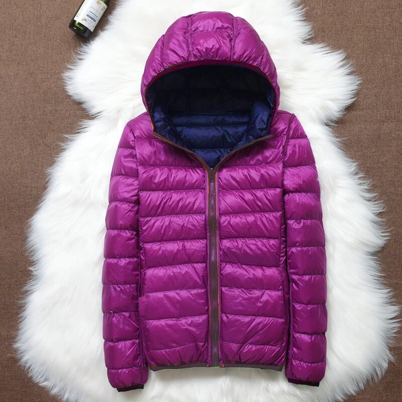Women's Reversible Winter Down Jacket