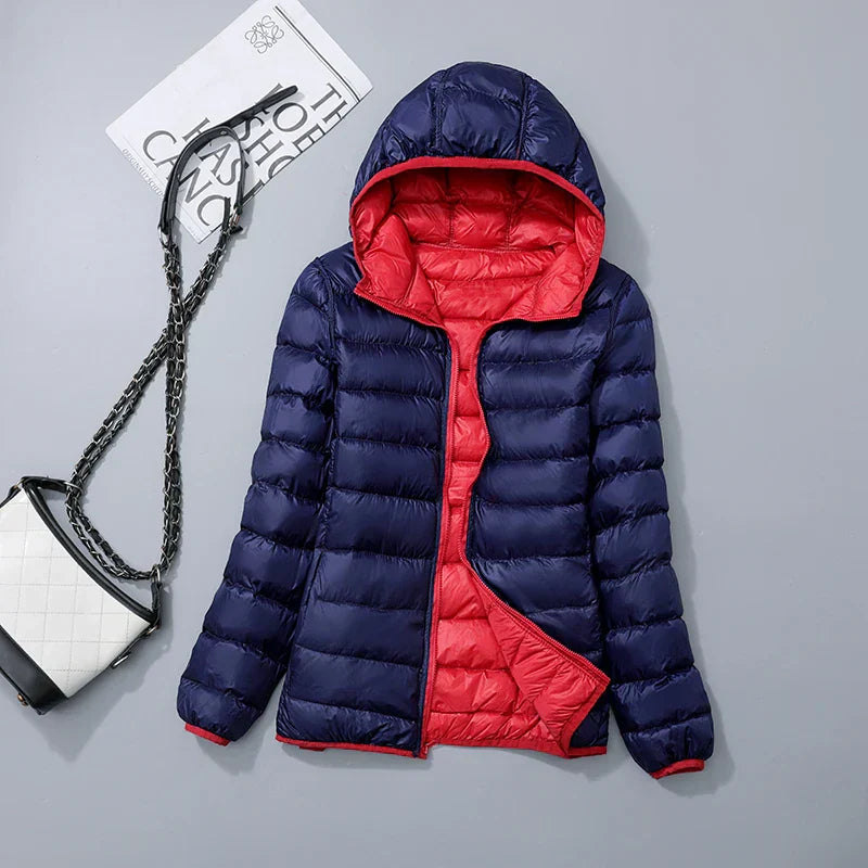 Women's Reversible Winter Down Jacket
