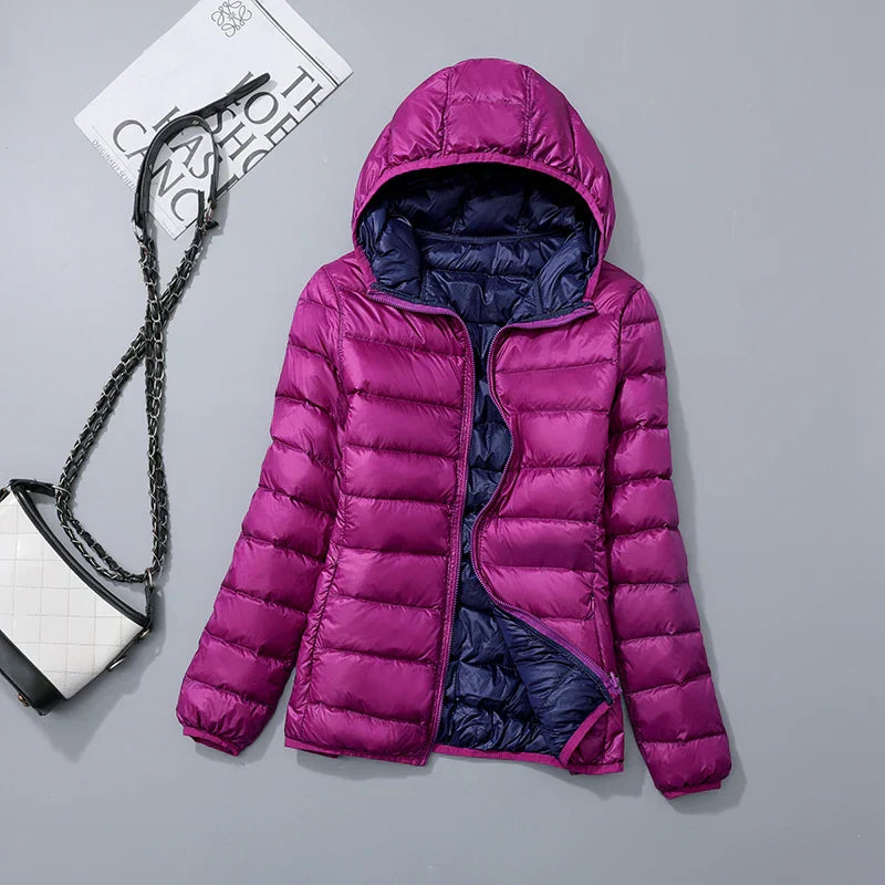 Women's Reversible Winter Down Jacket