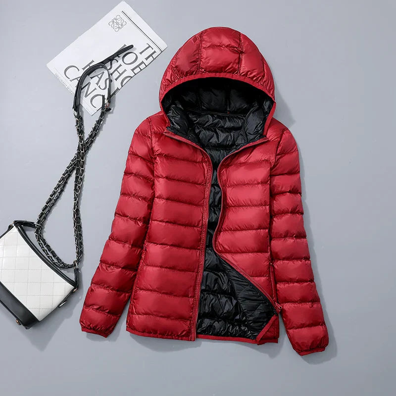 Women's Reversible Winter Down Jacket