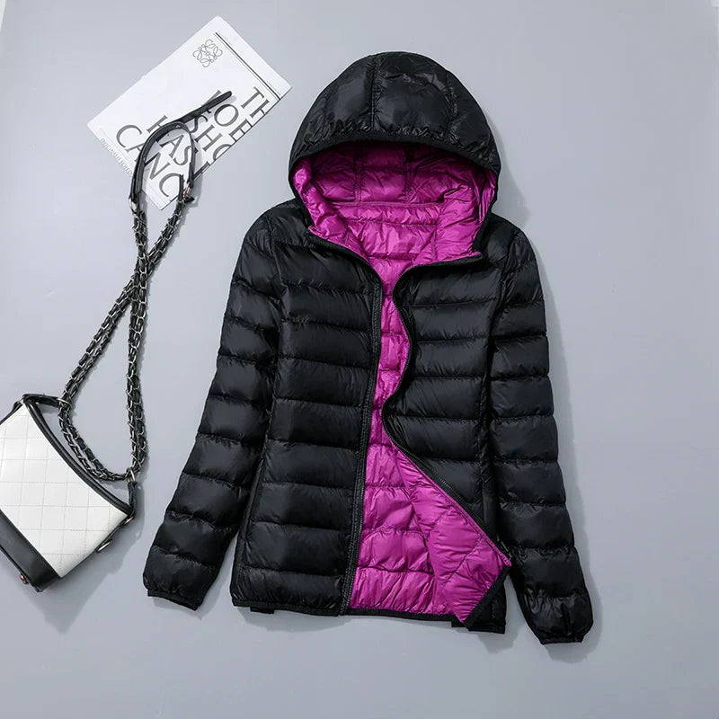 Women's Reversible Winter Down Jacket