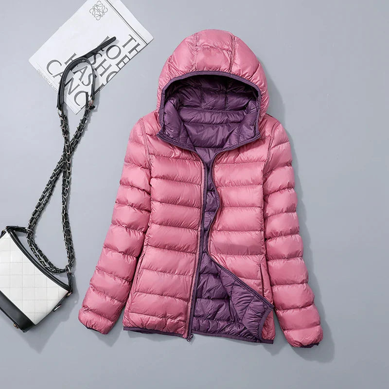 Women's Reversible Winter Down Jacket