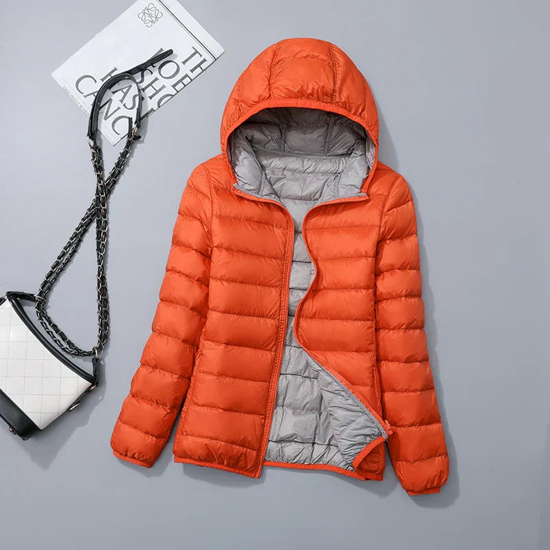 Women's Reversible Winter Down Jacket