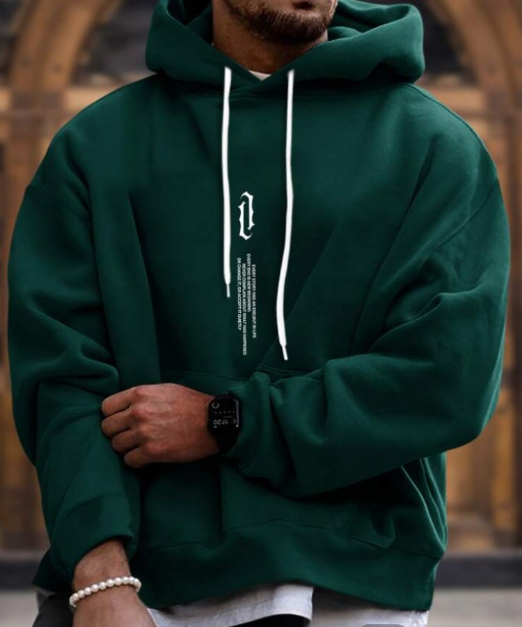 Stylish warm hoodie  cozy warmth