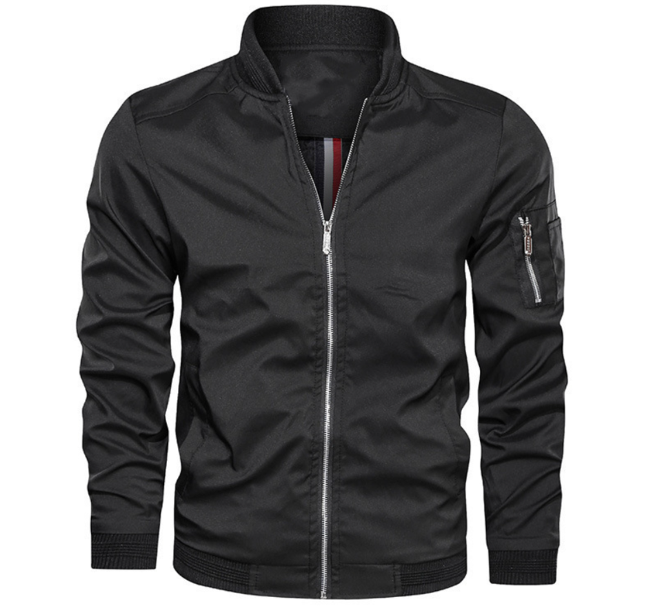 Men's lightweight bomber jacket