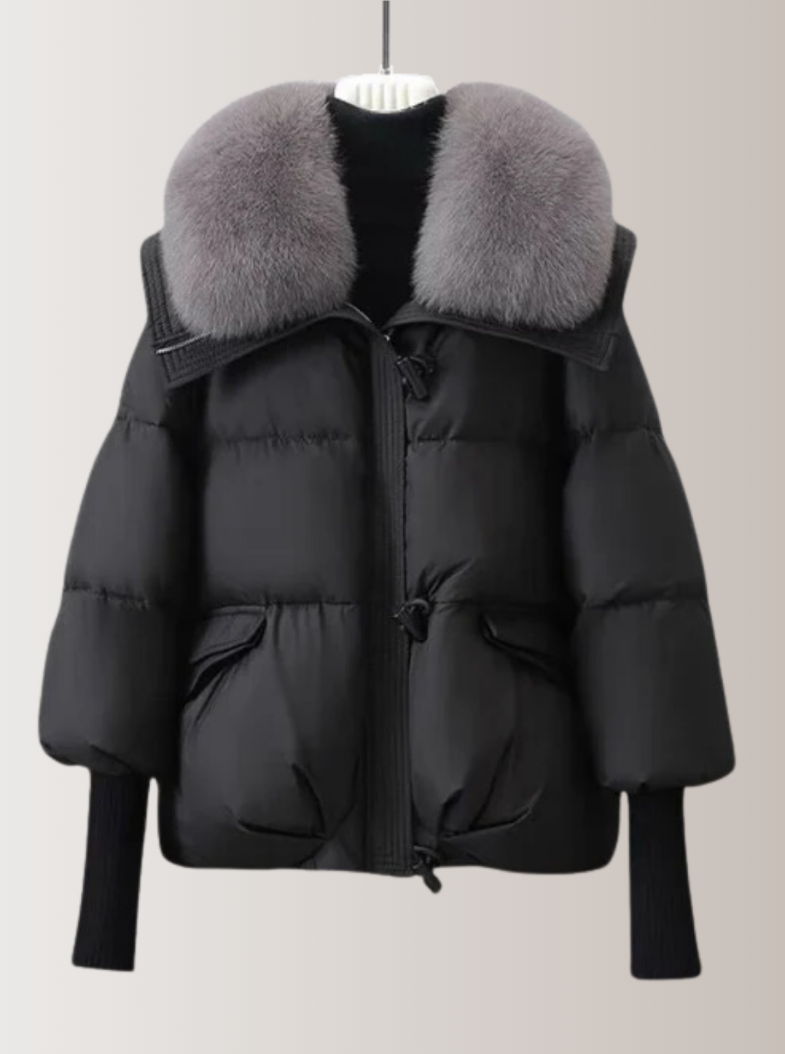 Warm Winter Puffer Jacket – Insulated Down Coat with Soft Cotton Outer Layer for Ultimate Comfort