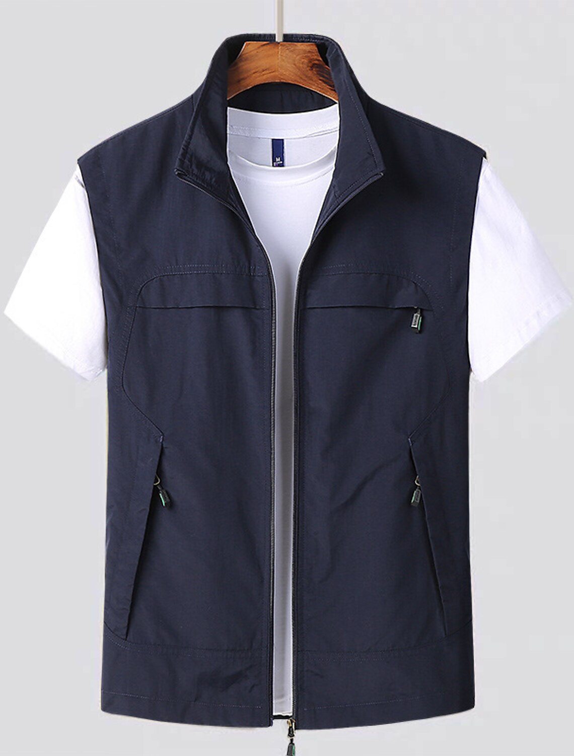 Lightweight Men's Summer Cardigan with Short Sleeves and Quick-Drying