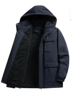 Waterproof Winter Jacket – Warm Padded Down Coat with Breathable Fabric