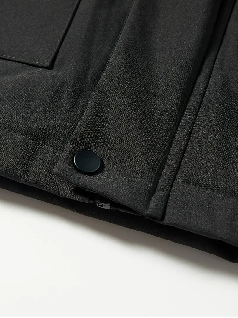 Waterproof Winter Jacket – Warm Padded Down Coat with Breathable Fabric