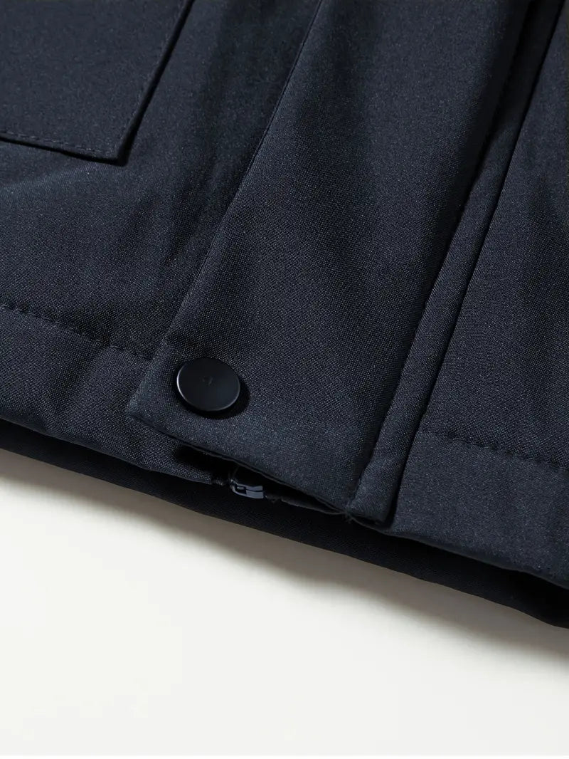 Waterproof Winter Jacket – Warm Padded Down Coat with Breathable Fabric