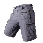 Men's Knee-Length Cargo Shorts – Cotton Blend