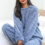 Women’s Cozy Fleece Pajama Set