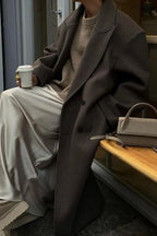 Elegant Oversized Long Coat