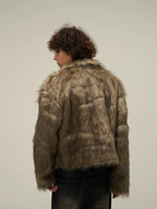 Oversized Fur Jacket For Men