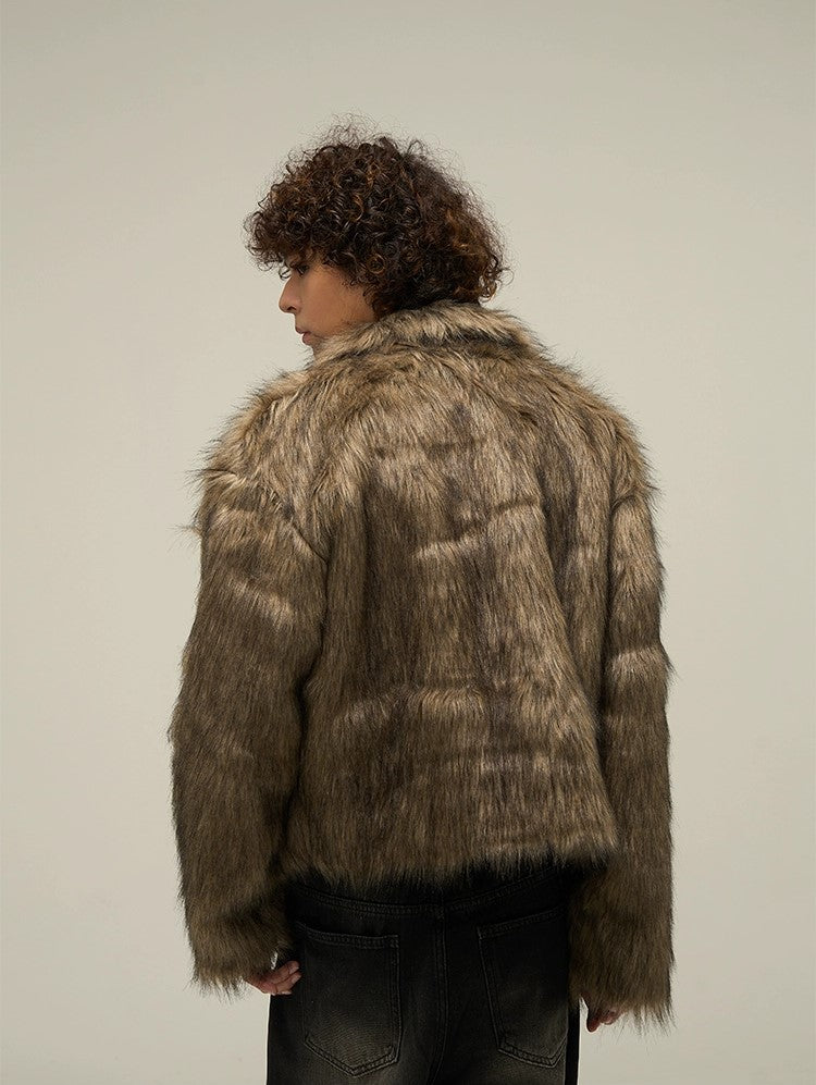 Oversized Fur Jacket For Men