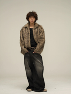 Oversized Fur Jacket For Men