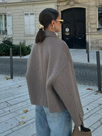 Wool oversized Blend Jacket