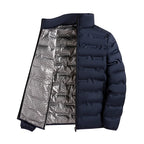 Men’s Lightweight Puffer Jacket – Packable, Water-Resistant & Windproof Winter Coat