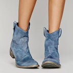 Western Ankle Boots Meskbit