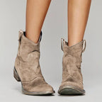 Western Ankle Boots Meskbit