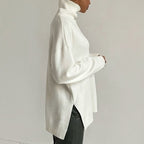 Trendy Side Split Summer Knit