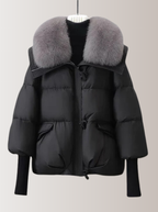 Warm Winter Puffer Jacket – Insulated Down Coat with Soft Cotton Outer Layer for Ultimate Comfort