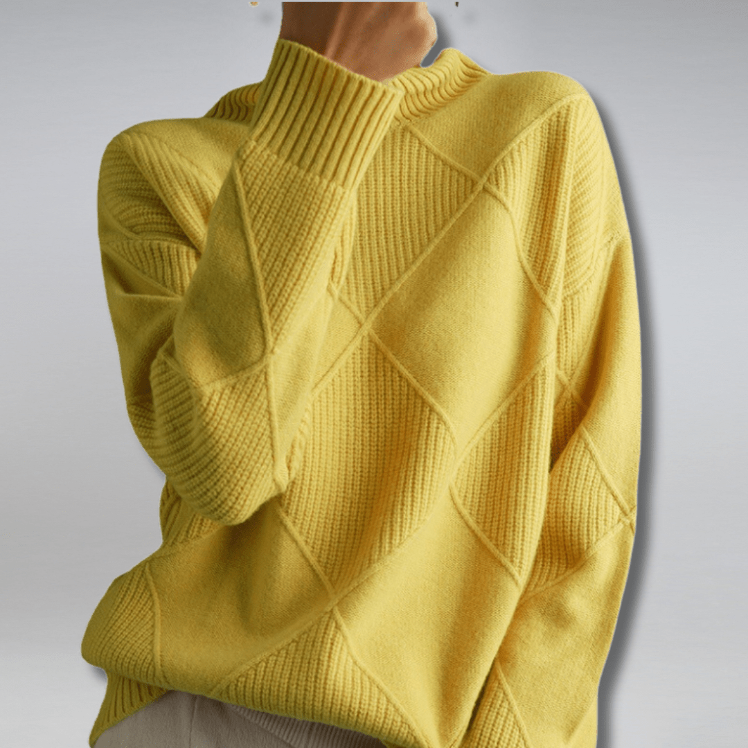 Women’s Cashmere Turtleneck – Elegant Luxury Knit Sweater