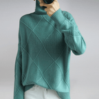 Women’s Cashmere Turtleneck – Elegant Luxury Knit Sweater