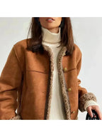 Wool Blend Fall Jacket – Tailored Coat with Cozy Warmth & Modern Style