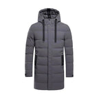 Men's Jacket Winter Warm Puffer Bubble Hooded Coat