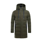 Men's Jacket Winter Warm Puffer Bubble Hooded Coat