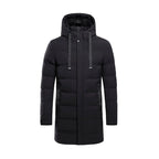 Men's Jacket Winter Warm Puffer Bubble Hooded Coat