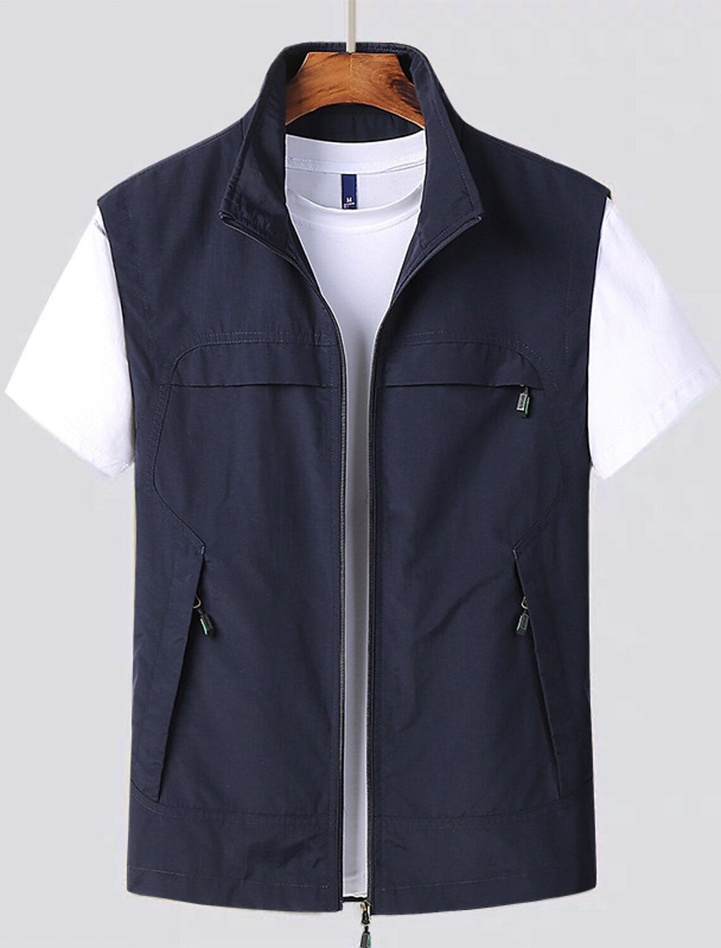 Lightweight Men's Summer Cardigan with Short Sleeves and Quick-Drying