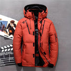 Winter Down Coat Men Duck  Warm  Jacket Overcoat Windbreaker